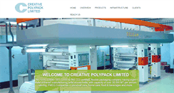 Desktop Screenshot of creativepolypack.com